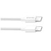 Дата кабель USB-C to USB-C 1.0m 5A 100W white ColorWay (CW-CBPDCC058-WT)