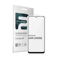 Скло захисне Armorstandart Full Glue HD Samsung A05 (A055) Black (ARM71791)