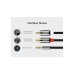 Кабель мультимедійний 3.5mm M to 2xRCA M 1.0m AV116 black Ugreen (10749)