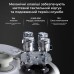 Геймпад Ajazz GP100S 2.4G/BT/USB Switch/PC/iOS/Android RGB White (GP100S-W)