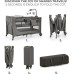 Дитячий манеж Kinderkraft с пеленатором Joy 2 Dark Grey (5902533925155)