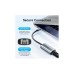 Перехідник USB-C to RJ45 Ethernet 1000Mbps black Vention (CFPHB)