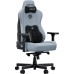 Крісло ігрове AndaSeat Kaiser 3E Fabric XL Gray/Blue (AD23YC-XL-09-T-CF-T01)