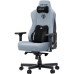 Крісло ігрове AndaSeat Kaiser 3E Fabric XL Gray/Blue (AD23YC-XL-09-T-CF-T01)