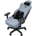 Крісло ігрове AndaSeat Kaiser 3E Fabric XL Gray/Blue (AD23YC-XL-09-T-CF-T01)