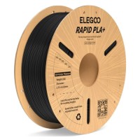 Пластик для 3D-принтера ELEGOO Rapid PLA Plus 1kg, 1.75mm, black (50.203.0114)