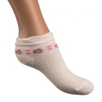 Шкарпетки UCS Socks з квіточками (M0C0101-1186-1-3G-beige)