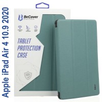 Чохол до планшета BeCover Tri Fold Soft TPU Silicone Apple iPad Air 4 10.9 2020/2021 Green (706871) (706871)