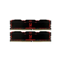 Модуль пам'яті для комп'ютера DDR4 32GB (2x16GB) 3200 MHz IRDM Black Goodram (IR-X3200D464L16A/32GDC)
