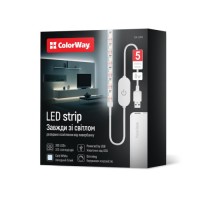 Світлодіодна стрічка ColorWay LED  5м з живленням від USB (CW-LD05)