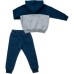 Спортивний костюм Cloise флісовий з худі (CL0215006-116-blue)