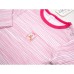 Боді дитяче Breeze у смужку (1027-86G-pink)
