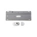 Комплект Maxxter KMS-WCM-03G-UA Wireless Gray/White (KMS-WCM-03G-UA)