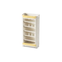 Дитячий стелаж Mealux Brooks White / Yellow (KD-E041 White / Yellow)