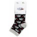 Шкарпетки UCS Socks зі слониками (M0C0101-2116-1B-black)