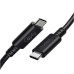 Дата кабель USB-C to USB-C 0.8m USB 4 100W 40Gbps 8K60Hz Choetech (XCC-1028)