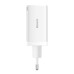 Зарядний пристрій Baseus 2xUSB-C 65W + 1xUSB GaN + cable USB-C to USB-C 100W 1.0m white (CCGP120202)