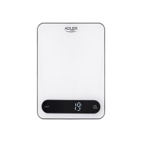 Ваги кухонні Adler AD 3177 white black