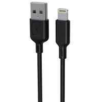 Дата кабель USB 2.0 AM to Lightning 1.0m Fast T-L829 Black T-Phox (T-L829 Black)