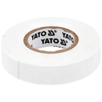 Ізоляційна стрічка Yato 15 ММ X 20 М X 0,13 ММ, біла (YT-81596)