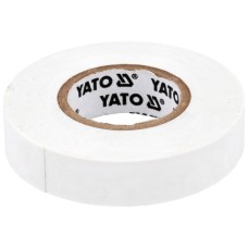 Ізоляційна стрічка Yato 15 ММ X 20 М X 0,13 ММ, біла (YT-81596)