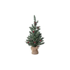 Штучна сосна Black Box Trees Creston Frosted зелена з шишками та ягодами 0,60 м (8718861153057)