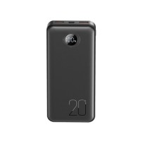 Батарея універсальна XO 20000mAh, PD/20W, QC/22.5W, black (PR239_Black)