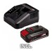Шабельна пила Einhell TE-AP 18/22 Li Kit, PXC, 18V, 2.5Ah, пропил 100мм, хід 22мм, ЗП, 2кг (4326300K)