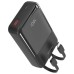 Батарея універсальна ColorWay 20 000 mAh DigiPower PD/45W, QC/4.0, Black (CW-PB200LP04BK)