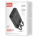Батарея універсальна ColorWay 20 000 mAh DigiPower PD/45W, QC/4.0, Black (CW-PB200LP04BK)