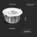 Світильник точковий V-TAC LED 10W, SKU-1272, 230V, 6.4K, 1200Lm (3800157611947)