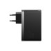 Зарядний пристрій Baseus 2xUSB-C 140W + 1xUSB GaN + cable USB-C to USB-C black (CCGP100201)