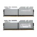Модуль пам'яті для комп'ютера DDR4 16GB (2x8GB) 3200 MHz Trident Z Silver H/ White G.Skill (F4-3200C16D-16GTZSW)