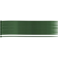 Стяжка Neo Tools 50шт, пластик, 2.5х200мм, зелена (15-977)