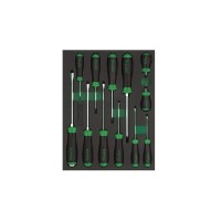 Набір викруток Toptul у ложементі 12шт. (GVB1202)