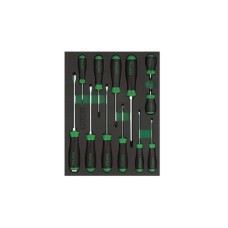 Набір викруток Toptul у ложементі 12шт. (GVB1202)