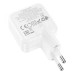 Зарядний пристрій HOCO C111A Lucky 1xUSB-C PD30W + 1xUSB QC3.0 White (6931474790866)