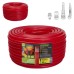 Шланг для поливу Alloid Pro армований, 3-шаровий, SCARLET BUTTERFLY, 3/4", 50м (WH-67673)