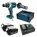 Шуруповерт Makita LXT, 3Аг х 3шт, кейс, 115/60 Нм (DDF481RFE3)
