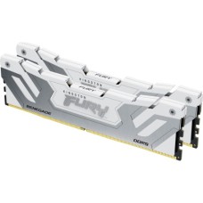 Модуль пам'яті для комп'ютера DDR5 48GB (2x24GB) 8800 MHz Renegade White/Silver Kingston Fury (ex.HyperX) (KF588CU42RWK2-48)
