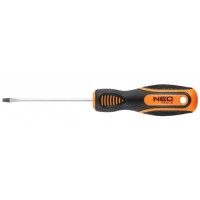Викрутка Neo Tools шліцева 3x75 мм, CrV (04-171)