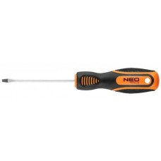 Викрутка Neo Tools шліцева 3x75 мм, CrV (04-171)