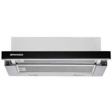 Витяжка кухонна GRANADO Telde 603-700 inox black glass (GCH16371)