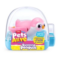 Інтерактивна іграшка Pets & Robo Alive Пінгвінчик (рожевий) (9573B)