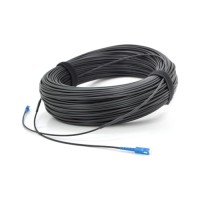 Оптичний патчкорд LC/UPC-LC/UPC, Simplex, Singlemode, 60м OK-Net (ОКТ-Д(0,5)-1Е-60 LC)