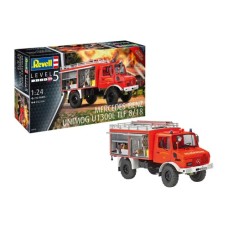 Збірна модель Revell Пожежна машина Unimog U1300L TLF 8/18 рівень 5 масштаб 1:24 (RVL-07512)