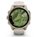 Смарт-годинник Garmin fenix 8 43mm, AMOLED, Saph, SftGldSS/FgGry, FogGry/DkSndbnd, GPS (010-02903-11)