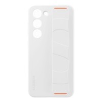 Чохол до мобільного телефона Samsung Galaxy S23 Plus Silicone Grip Case White (EF-GS916TWEGRU)