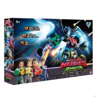 Трансформер Dinoster Метатрон (5 роботів, аксесуари) (EU580101)