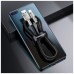 Дата кабель USB 3.1 AM to USB-C 0.25m 6.0A 66W Cafule Series Metal Black Baseus (CAKF000001)